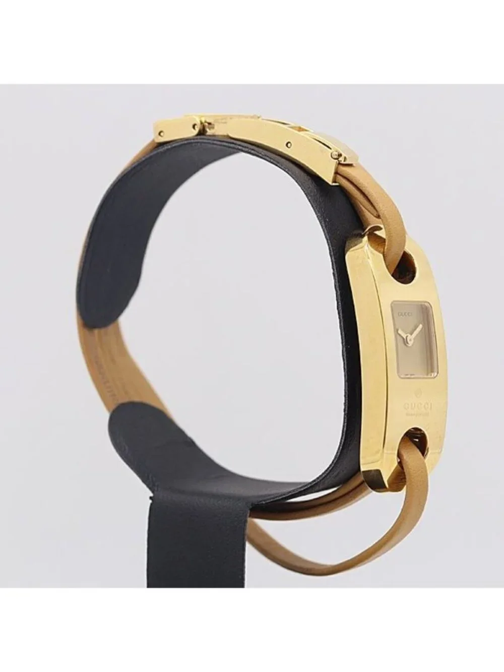 Gucci Quartz Gold Dial Watch